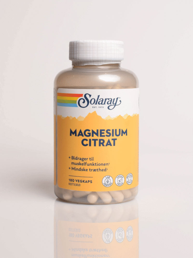 Magnesium Citrate Solaray (180 capsules)