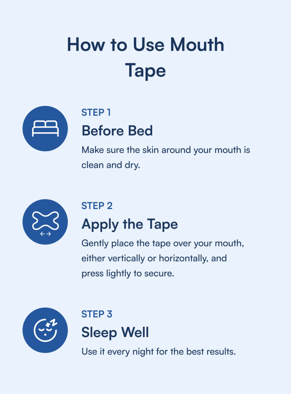 Nattelyst™ Mouth Tape
