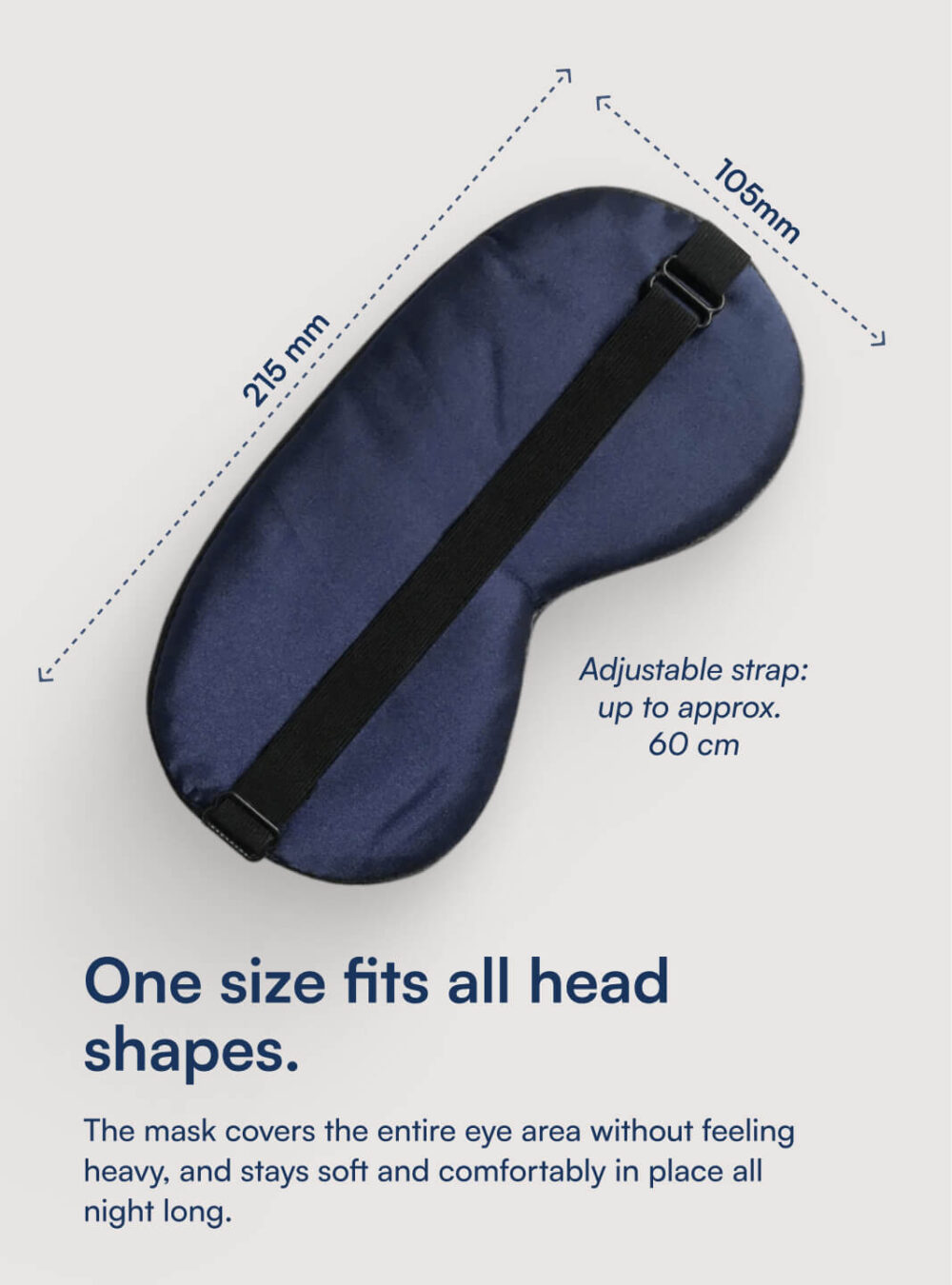 Silk Sleep Mask (100% Mulberry Silk)