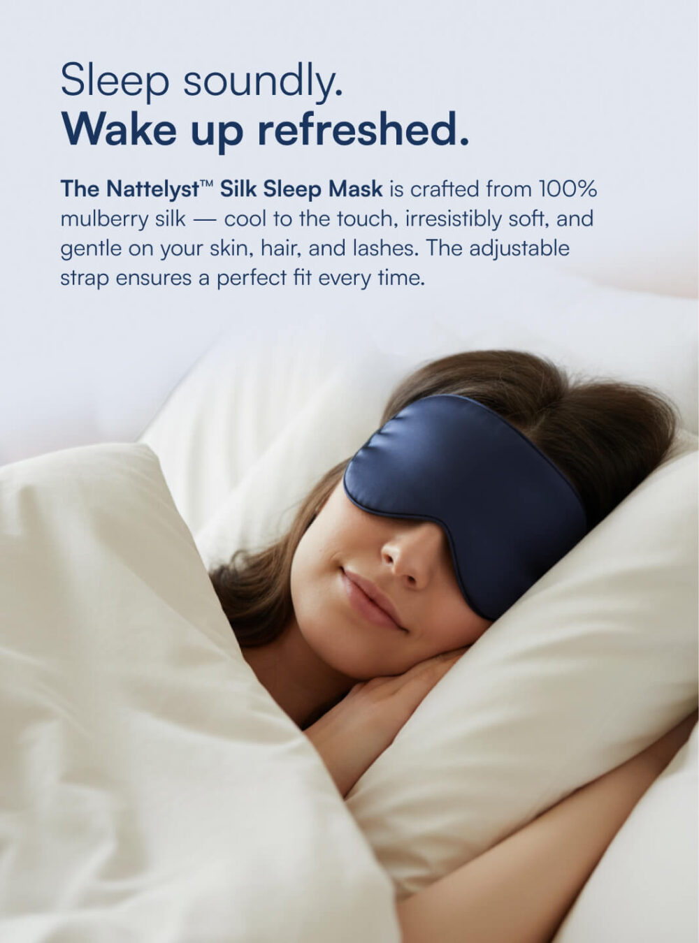 Silk Sleep Mask (100% Mulberry Silk)