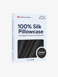 100% Mulberry Silk Pillowcase (OEKO-TEX) Black