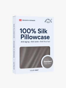 100% Mulberry Silk Pillowcase (OEKO-TEX) Dark Grey