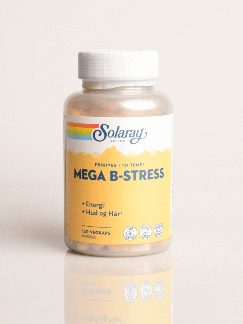 Mega B-Stress Solaray (120 capsules)