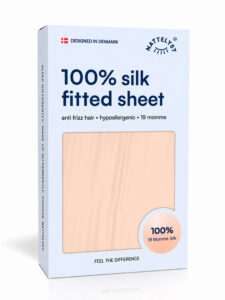 100% Mulberry Silk Fitted Sheet (OEKO-TEX) Beige