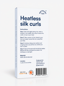 Heatless Silk Curls (OEKO-TEX) Mulberry Silk