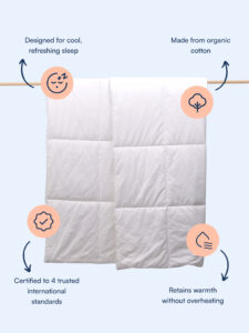 All-Season Duvet (Organic Cotton) by Nattelyst
