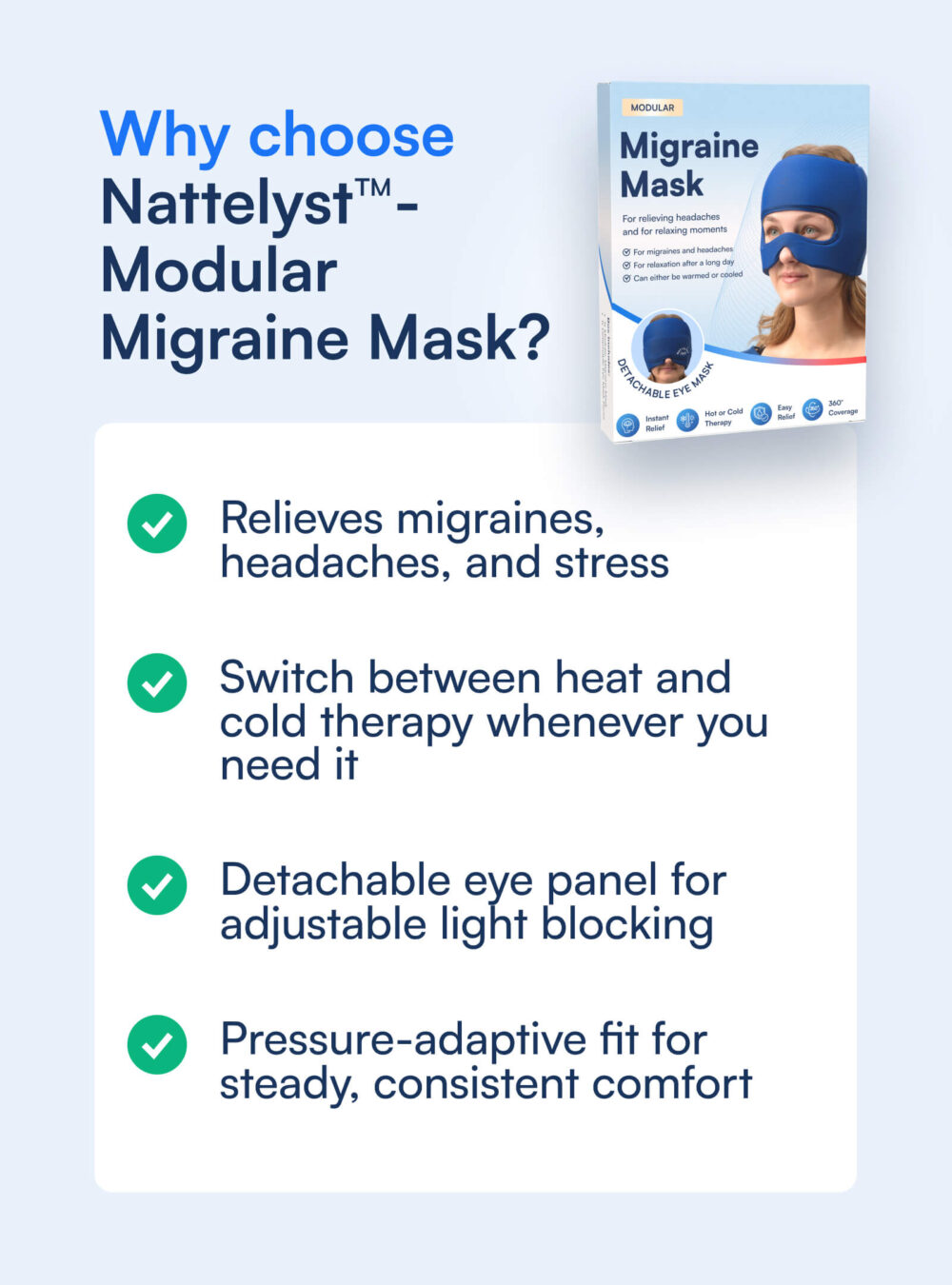Migraine Mask (Modular) by Nattelyst