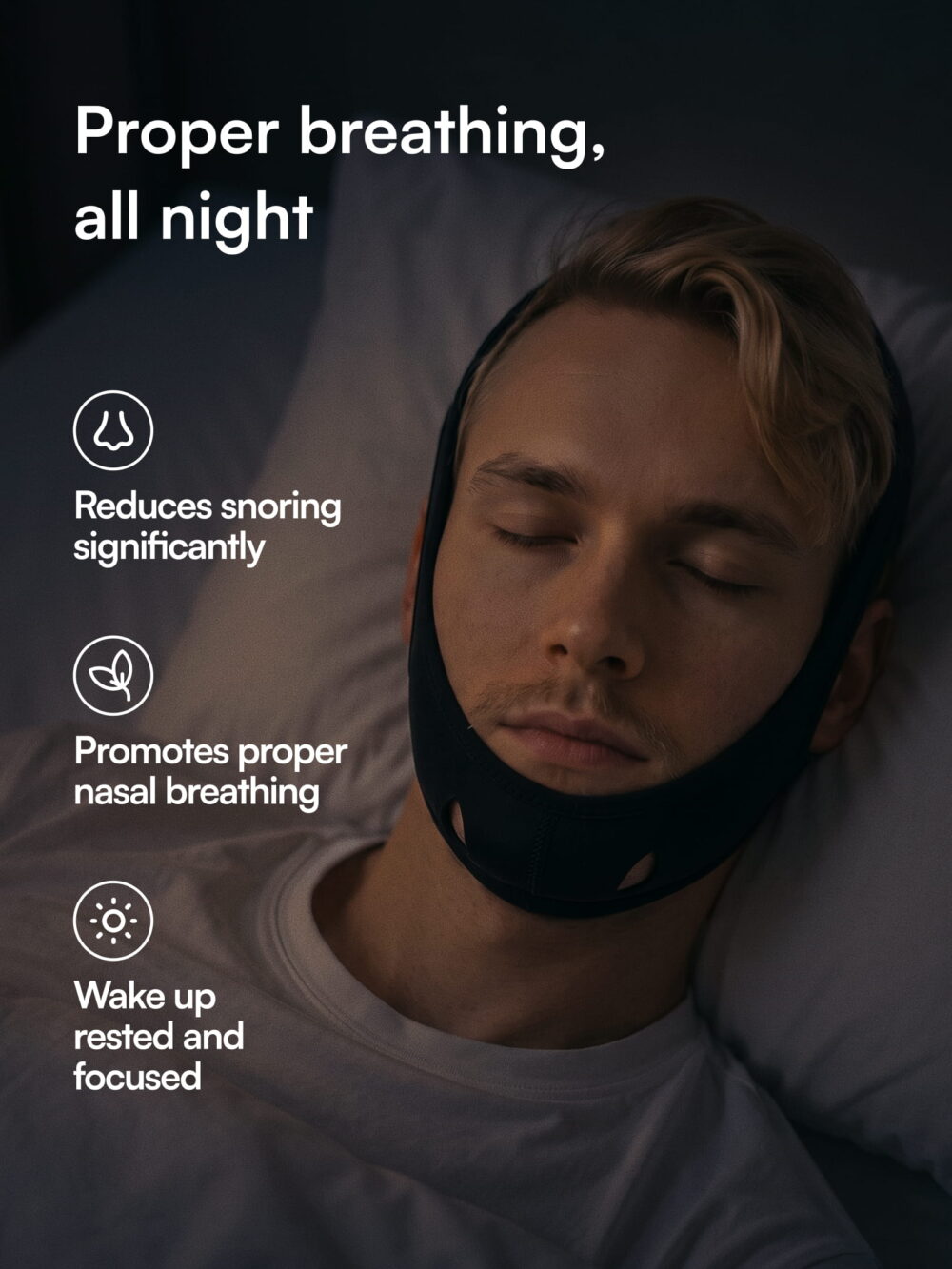 Sleeping Jaw Cover (Anti-Snoring)
